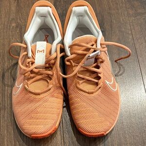 Nike Orange Athletic Shoes